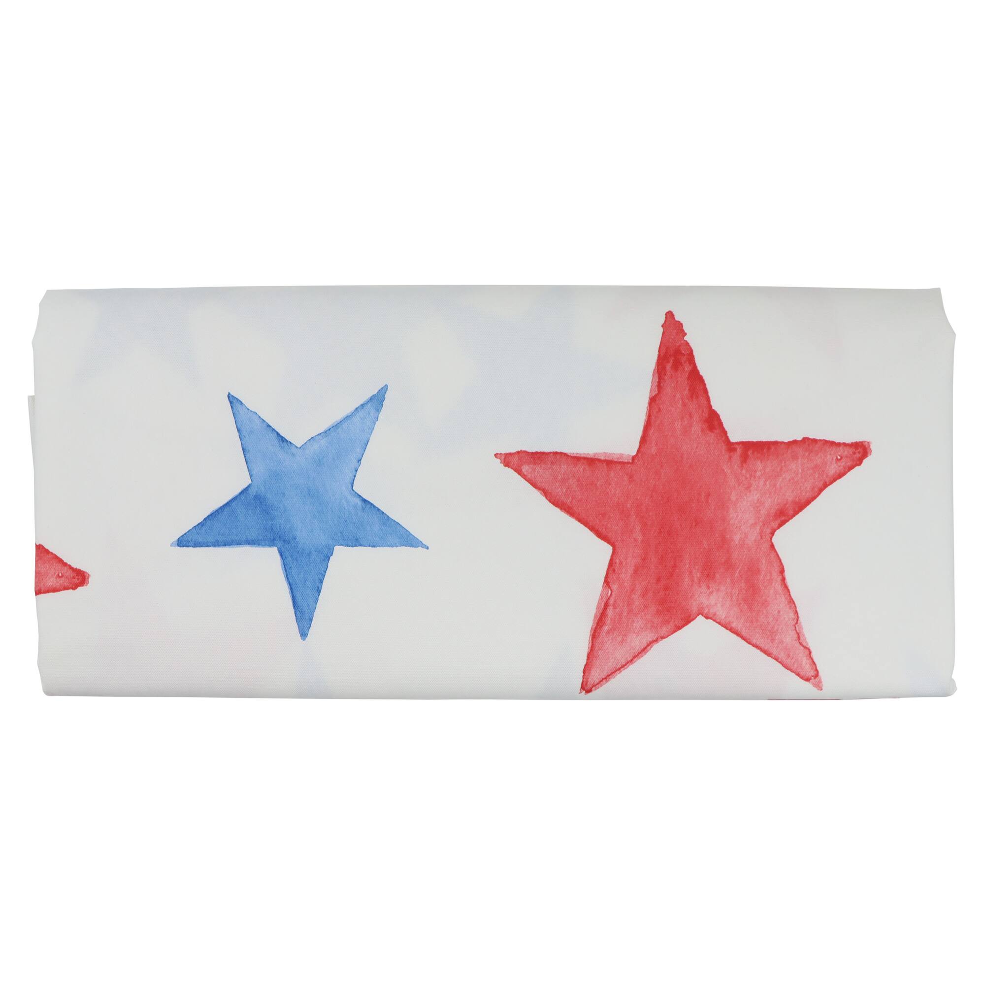 52" x 70" Red, White & Blue Stars Tablecloth by Celebrate It™
